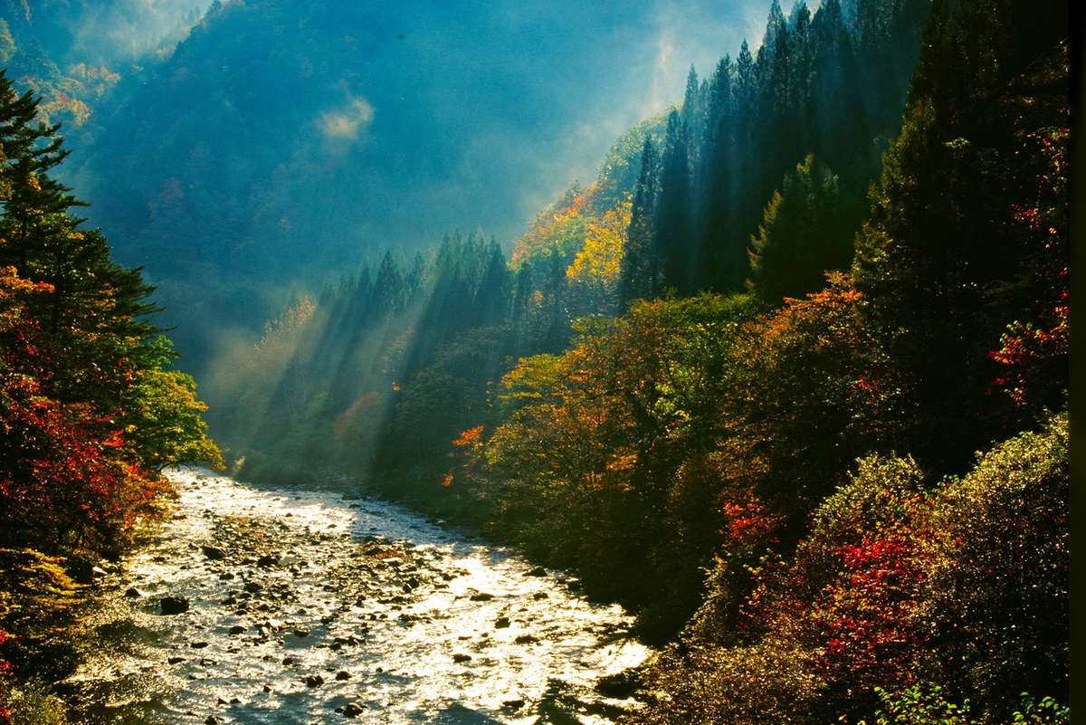 岐阜県の馬瀬川